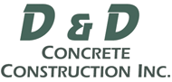 Logo of D & D Concrete Construction Inc.