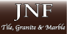 Logo of JNF Tile, Granite, & Marble