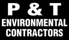 Logo of P & T Environmental Contractors