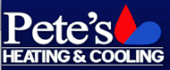 Logo of Pete's Heating & Cooling, Inc.