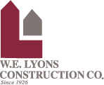 Logo of W.E. Lyons Construction Co.  