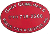 Logo of Gary Quimilman's Water Truck Service Inc. 