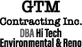 Logo of GTM Contracting Inc., dba Hi-Tech Environmental & Renovation