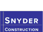 Logo of Snyder Construction