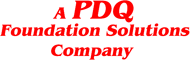 Logo of A PDQ Foundation Solutions Company 