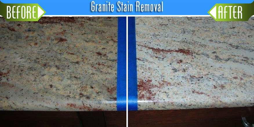 Stoneshine Restoration Granite Countertop Stain Removal Image