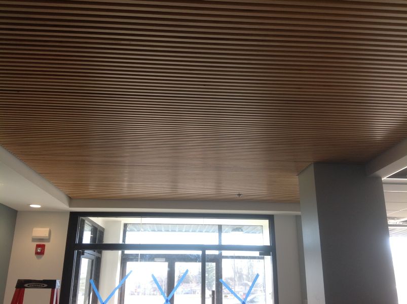 Superior Electric Office Wood Ceilings