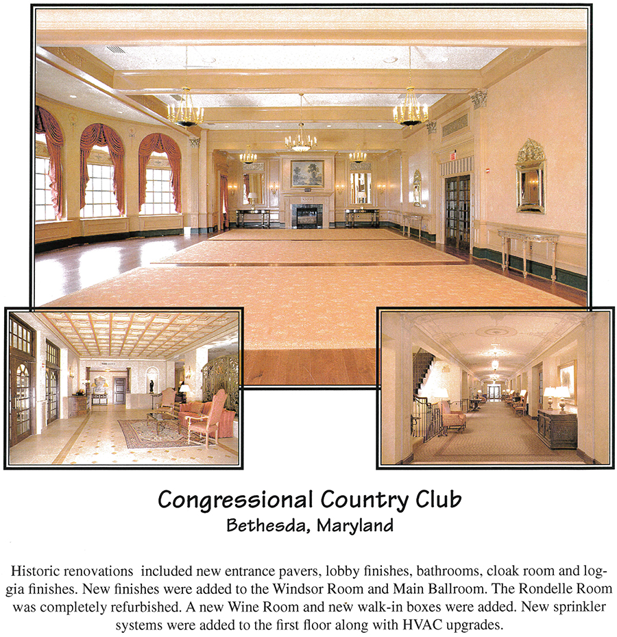 W M Contracting Llc Congressional Country Club Image