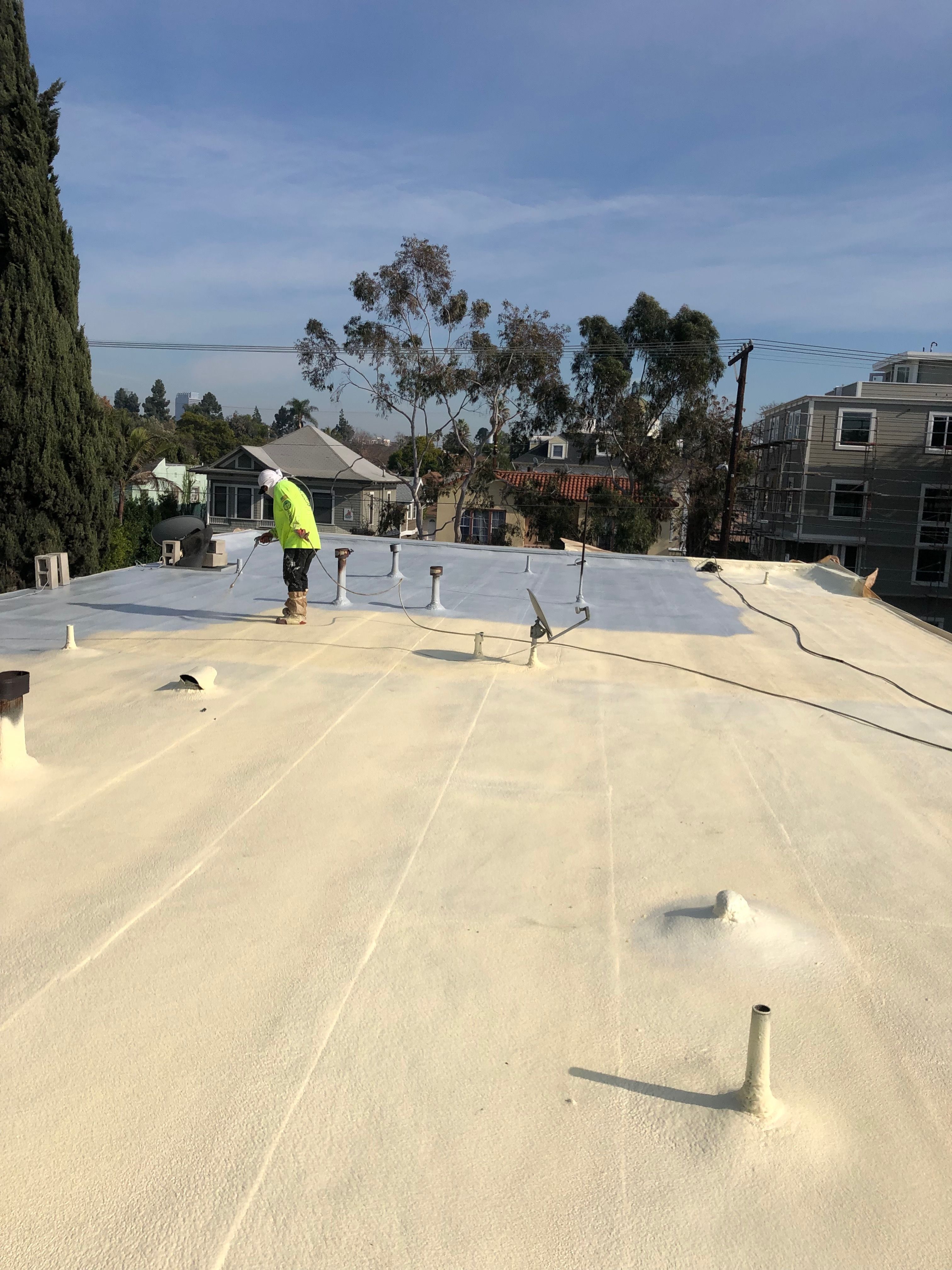 Spray Foam Roofing Projects
