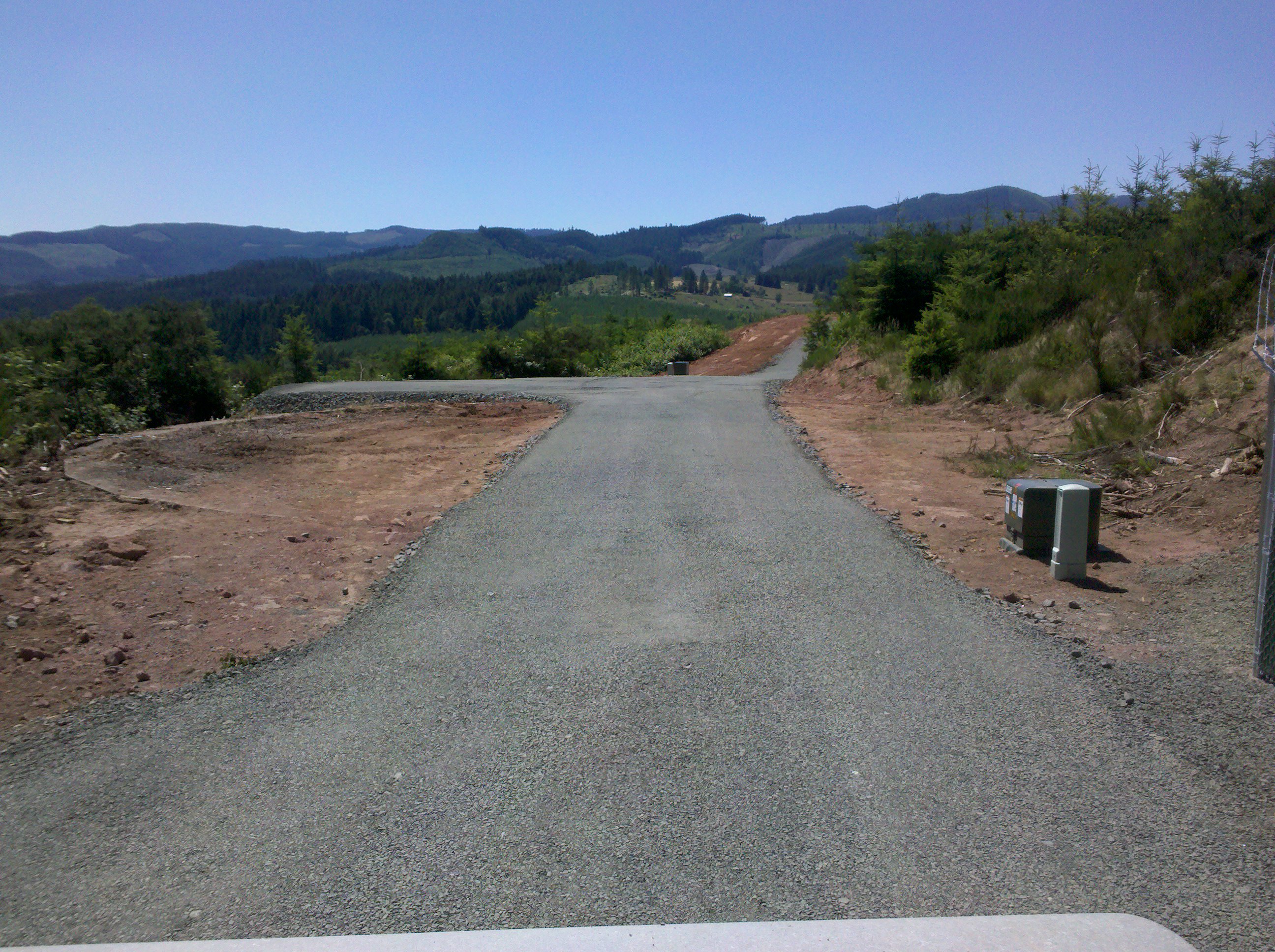 Eugene, OR - New Roadway to Cell Site