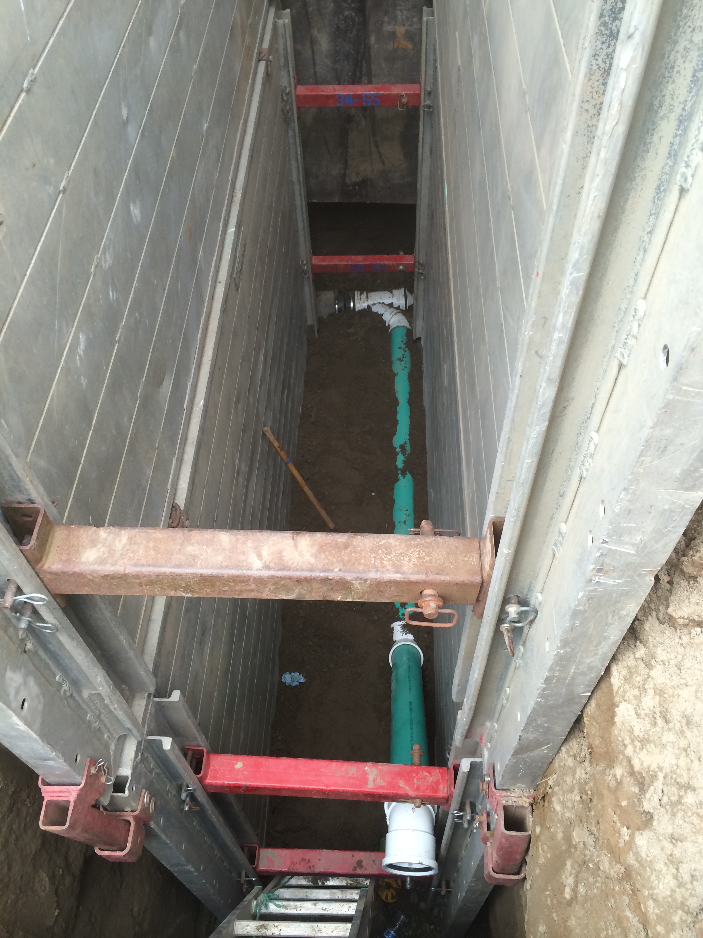 New Sewer Lateral Tie-In