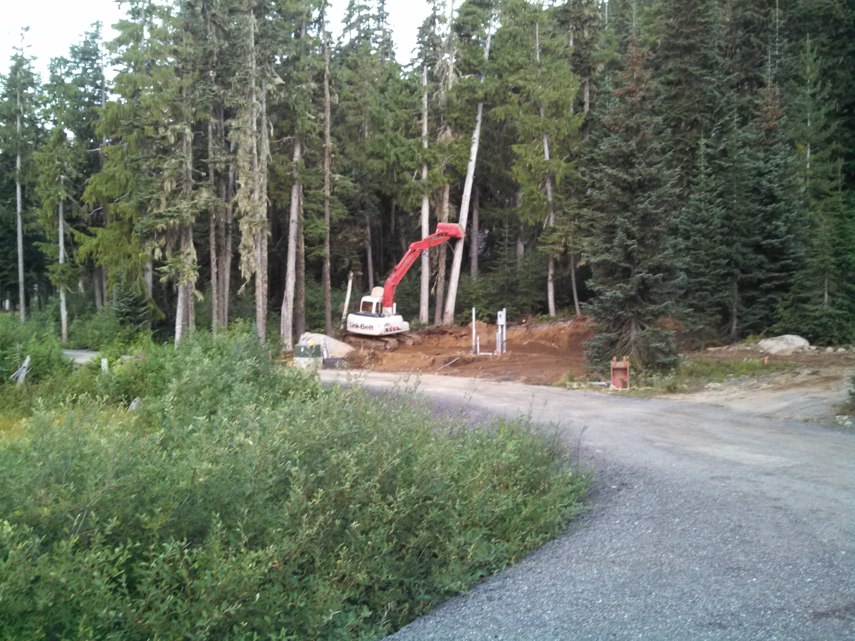 White Pass - Land Clearing for New Cell Site