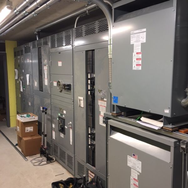 Main Electrical Panels and Power Transformers
