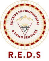 Logo of Rockies Environmental & Demolition Services