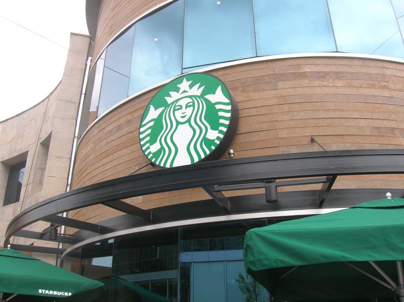 Starbucks Outdoor Cladding 