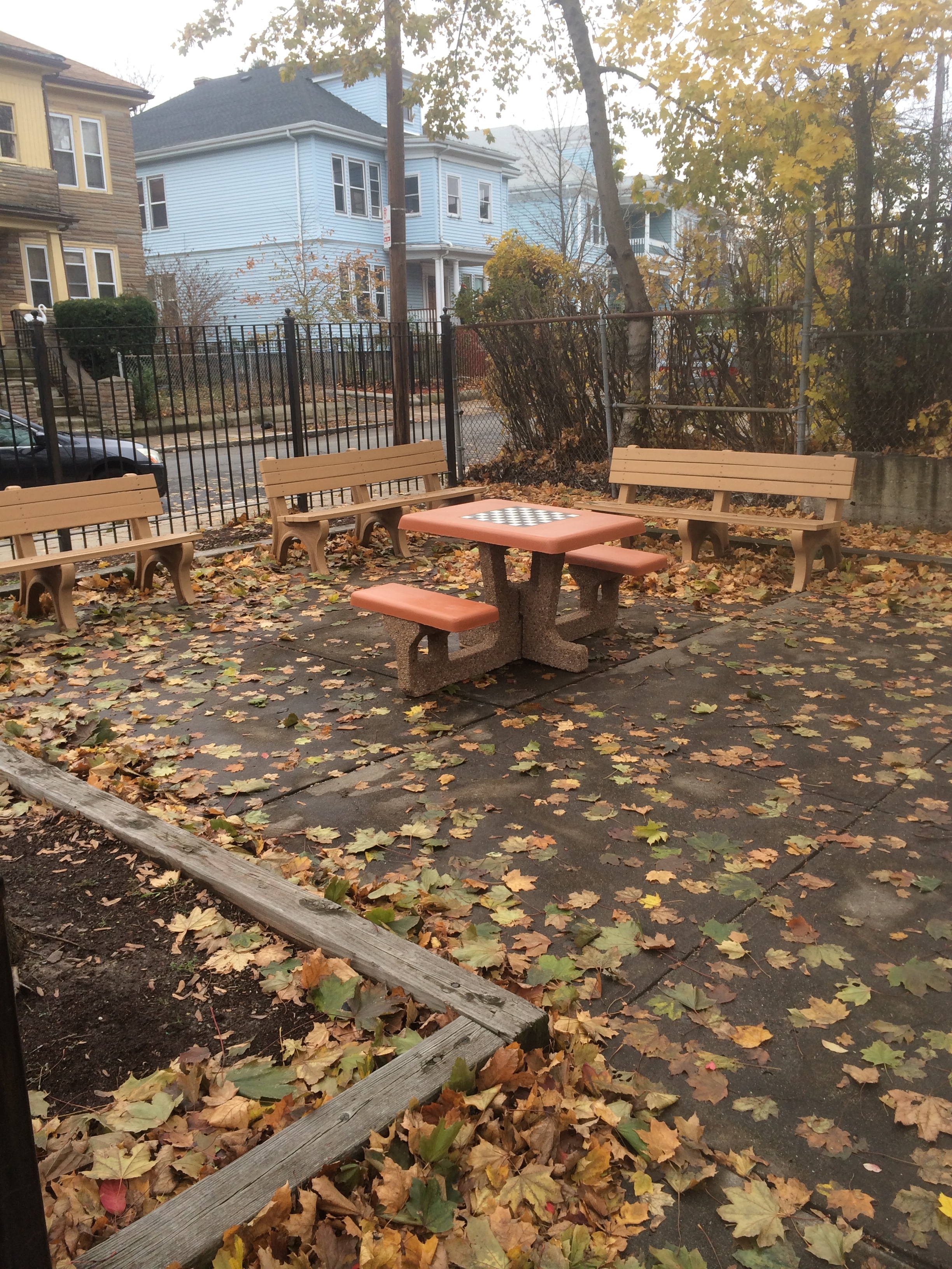 Park Table and Benches