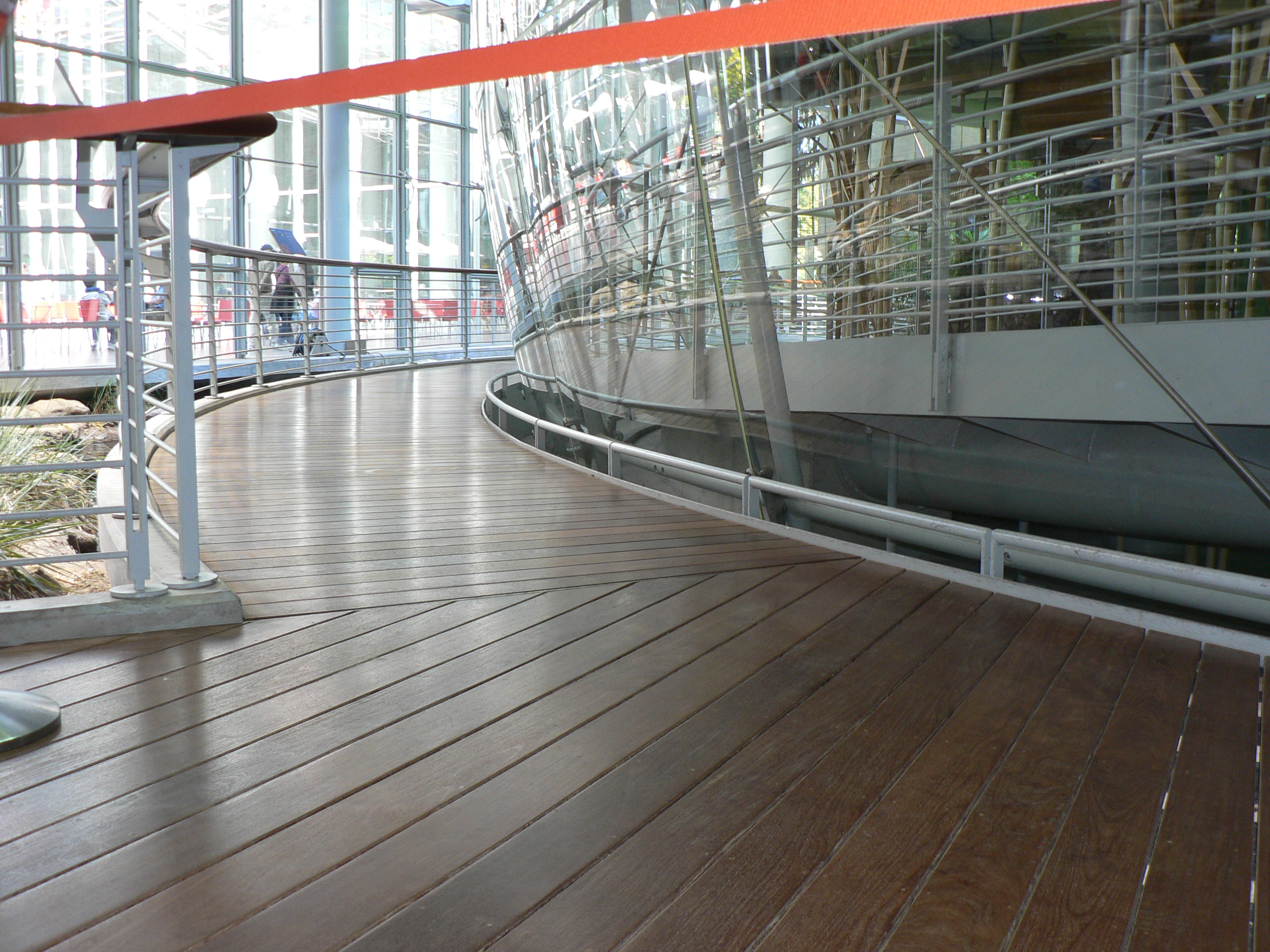 Ipe decking at California Academy of Sciences