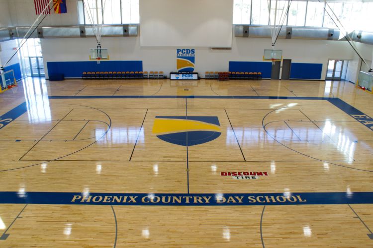 Sun Country Floors Inc Phoenix Country Day School Main Gym