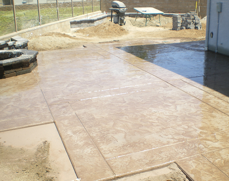 Agm Concrete Solutions Stamped Concrete Patio Image Proview