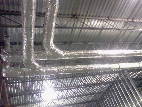 Ceiling Pipes