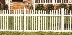  We offer several types of privacy and picket style vinyl fences. 