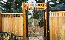  We offer several types of picket and privacy wood fences. 