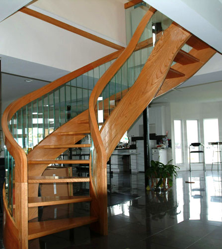 Wood Stairs 