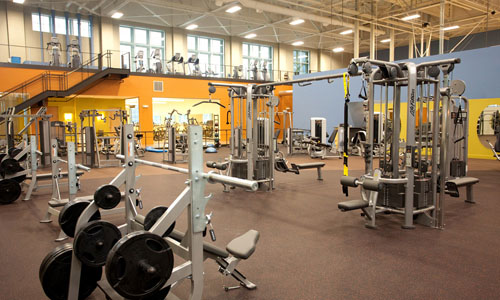 Indoor Sports Arena - Workout Area