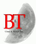 Logo for B & T Glass & Mirror