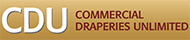 Logo for Commercial Draperies Unlimited