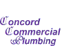 Concord Commercial Plumbing