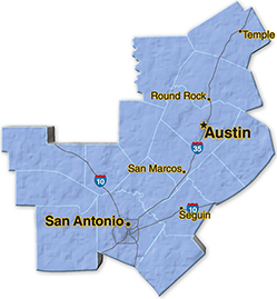 We are located in Travis County.