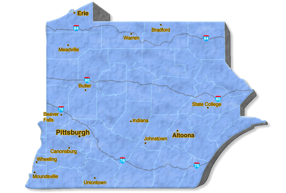 We are located in Allegheny County.