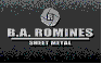 Logo of B.A. Romines Sheet Metal