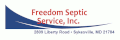 Logo of Freedom Septic Service, Inc.
