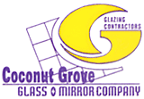 Logo of Coconut Grove Glass & Mirror Company