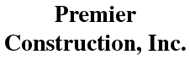 Logo of Premier Construction, Inc.