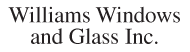 Logo of Williams Windows and Glass Inc.