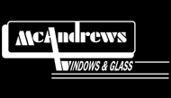 Logo of McAndrews Windows & Glass