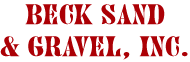 Logo of Beck Sand & Gravel, Inc.