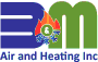 Logo of B&M Air and Heating, Inc.