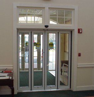 Custom Bifolding Automatic Doors