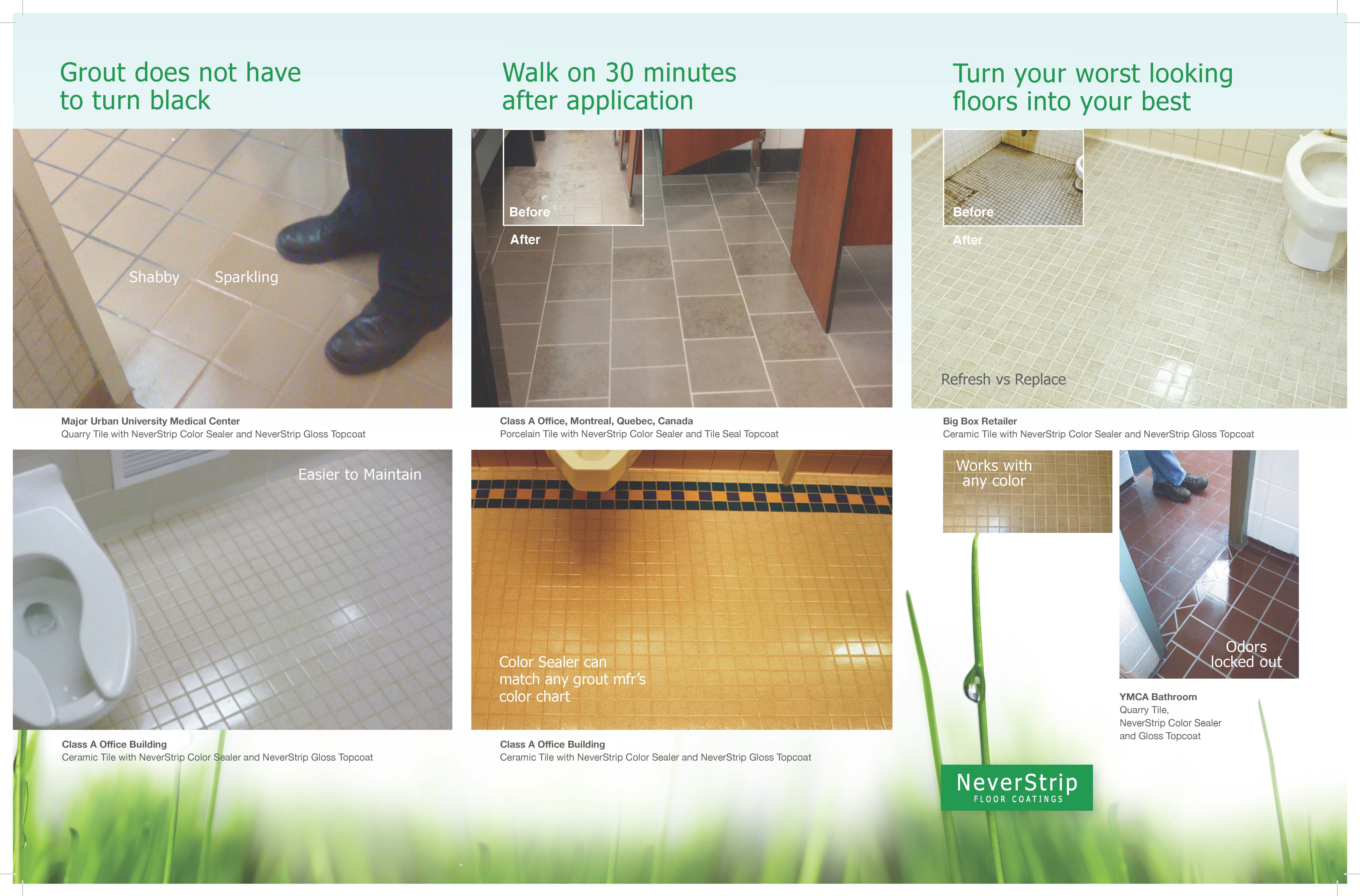NeverStrip Tile & Grout