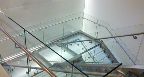Steel Handrail Systems & Stairway 