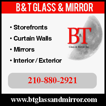 Logo for B & T Glass & Mirror