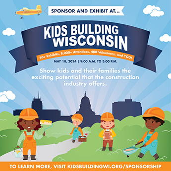Logo for Kids Building Wisconsin