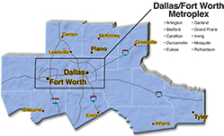 We are located in Dallas County.