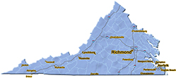 We are located in Virginia Beach City County.