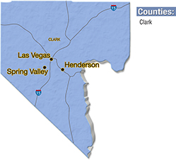We are located in Clark County.