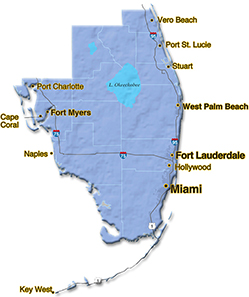 We are located in Palm Beach County.